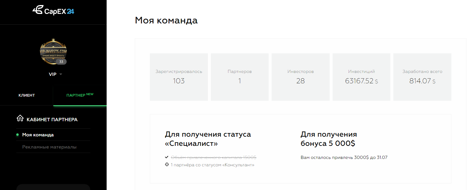 capex 24 портфолио