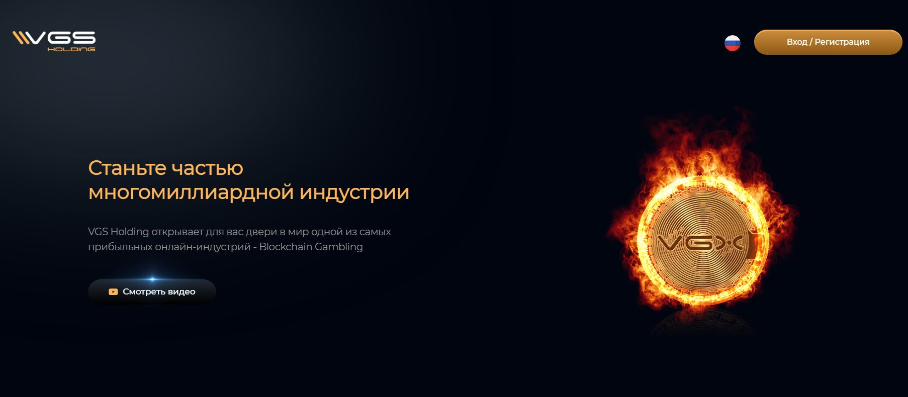 Отзывы и обзор проекта vgs holding com